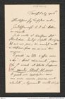Nachlass Franz Steindachner, Brief von Giuseppe Scarpa an Franz Steindachner (26.01.1906), Inv.Nr. 440.03, Seite 1